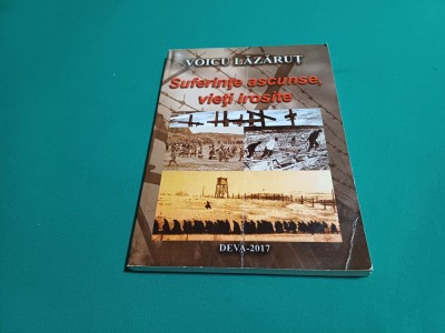 SUFERINȚE ASCUNSE, VIEȚI IROSITE * VOICU LĂZĂRUȚ / 2017 * foto