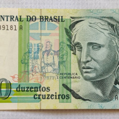 Brazilia - 200 Cruzeiros ND (1990) s181A