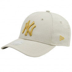 Capace de baseball New Era New York Yankees Wmns Metallic Logo Cap 60222491 bej foto