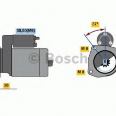 Starter PEUGEOT BOXER caroserie (2006 - 2016) BOSCH 0 986 023 120