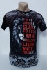 Tricou bărbați print leu - L