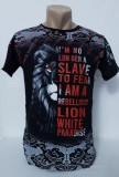 Tricou bărbați print leu