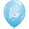 Set 10 Baloane Latex &quot;It&#039;s Boy&quot; 30 cm