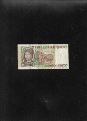 Italia 5000 5.000 lire 1979(83) seria729559 foto