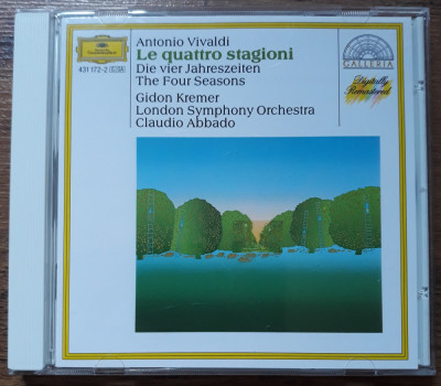CD Vivaldi - The Four Seasons [Gidon Kremer, Claudio Abbado] foto