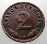 2.907 GERMANIA 2 REICHSPFENNIG 1939 D
