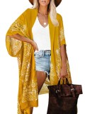 Costum de baie pentru femei, kimono boho, cardigan lejer de vară, cardigan pentru plajă, haine de resort
