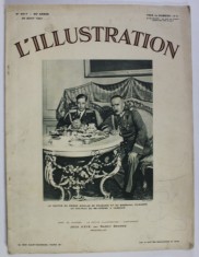 L&#039; ILLUSTRATION ,No. 4617 , 29 AOUT , PE COPERTA : PRINTUL NICOLAE AL ROMANIEI SI MARESALUL POLONIEI PILSUDSKI , 1931