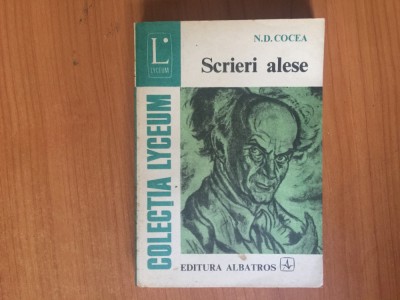 d10 Scrieri alese - N.D. Cocea foto