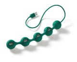 Cumpara ieftin Hub USB cu 4 porturi - Lexon - Dark Green | Lexon