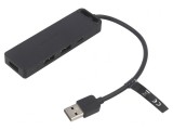 Hub USB cu Sloturi microSD, SD și USB 2.0, Vention