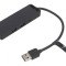 Hub USB cu Sloturi microSD, SD și USB 2.0