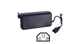 &Icirc;ncărcător de baterie de 48V 1,8A cu conector cu 3 poli pentru acumulator &icirc;nchis cu plumb, acumulatori cu gel, pentru biciclete electrice.