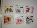 LOT SURPRIZE GUMA ANIMATIE - NUMERE MICI, Lemn, Oval