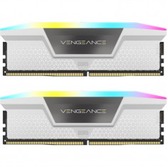 Memorie Vengeance White RGB 64GB DDR5 5200MHz CL40 Dual Channel Kit