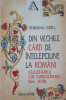 DIN VECHILE CARTI DE INTELEPCIUNE LA ROMANI. CUGETARILE LUI OXENSTIERN SEC. XVIII-ADRIANA MITU