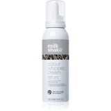 milk_shake&reg; Colour Whipped Cream spuma tonica pentru toate tipurile de păr Light gray 100 ml