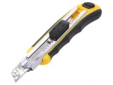 Cuțit 18mm cu m&acirc;ner din ABS și elastollan TPU