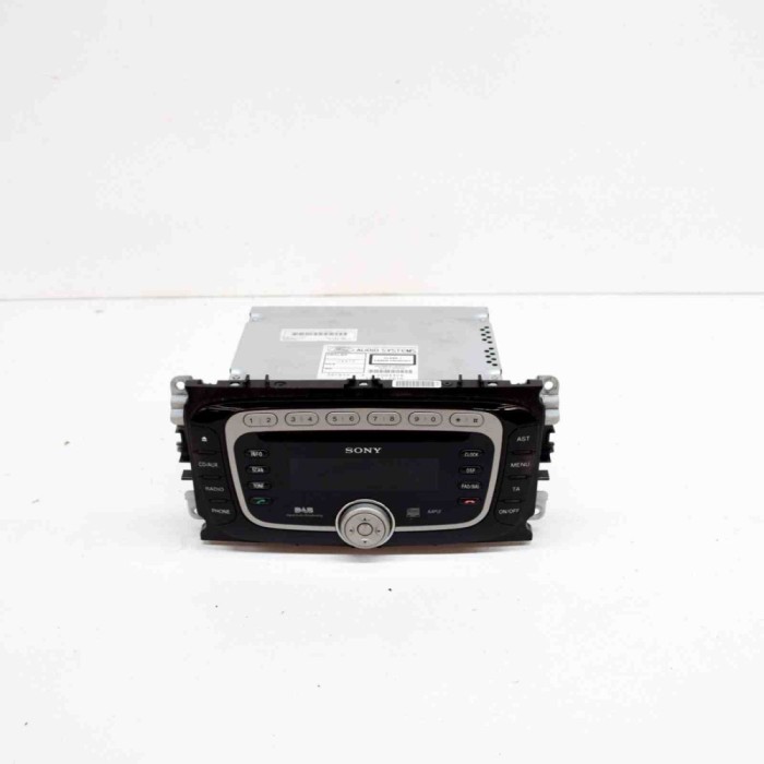 Unitate radio CD FORD S-MAX WA6 2010 OEM: 8S7T-18C939-LE,E11033938,CDX-FS34XLE,CDX-5F611,10R-023938