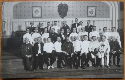 Fotografie de presa; Societatea de Scrima si Tir sub auspiciile Regale, 1924 foto