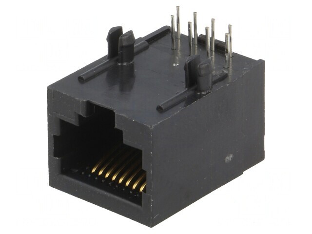 Soclu RJ45 8p8c PCB THT 90&deg;