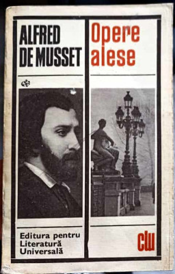 OPERE ALESE-ALFRED DE MUSSET foto
