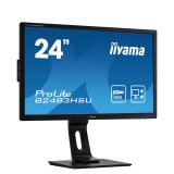 Monitoare LED SH Iiyama ProLite B2483HSU-B1DP, Grad A-, 24 inci Full HD