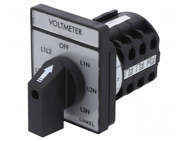 Comutator cu Came pentru Voltmetre 16A 7 Pozitii