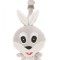 Jucarie de plus pentru carucior/patut 4Baby SQUEEZE Iepurasi Gri