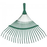 Grebla pentru frunze, gradina, metalica, fara coada, 22 dinti, 37x44 cm GartenVIP DiyLine