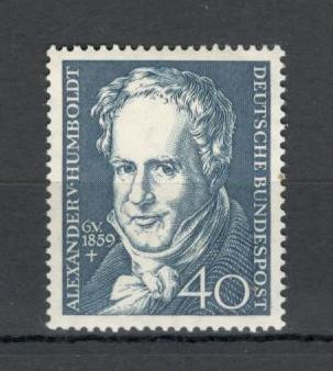 Germania.1959 100 ani moarte A.Freiherr von Humboldt-botanist si geograf MG.140