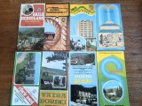 Lot 13 pliante turisctice vintage din Romania / CD1P