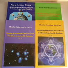 Mesaje de la Maestrii Ascensionati - Maria Cristina Stroiny - 4 volume
