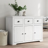 vidaXL Servantă &quot;BODO&quot;, alb, 115x43x79,5 cm, lemn masiv de pin