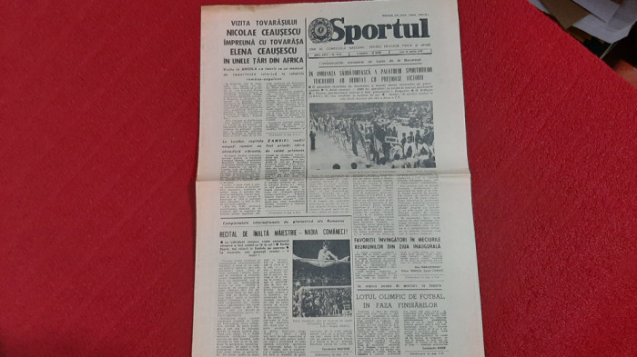 Ziar Sportul 16 04 1979