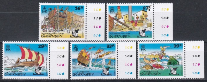 Guernsey 1992 - Operațiunea Asterix, MNH
