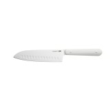 Cumpara ieftin Cutit Santoku BergHOFF Spirit, 17.5 cm, Otel, ABS, Alb HighLine Cooking