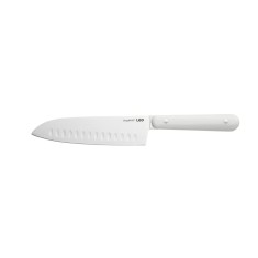 Cutit Santoku BergHOFF Spirit, 17.5 cm, Otel, ABS, Alb HighLine Cooking