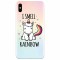 Husa silicon pentru Apple Iphone X, I Smell Rainbow