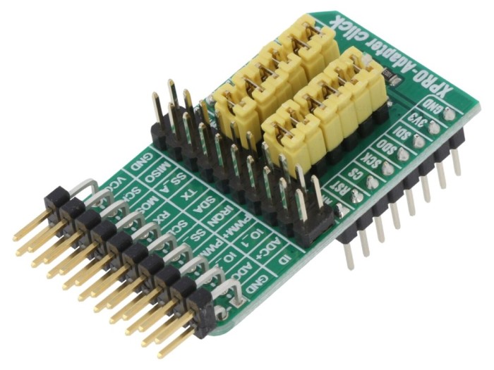 Adaptor Click Board Analogic I2C