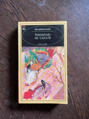Sei Shonagon - Insemnari de capatai foto