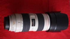 Se vinde Obiectiv Canon 70-200mm f/2.8 L IS USM foto