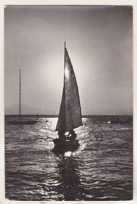 bnk cp Mamaia - Pe lacul Siutghiol - circulata foto