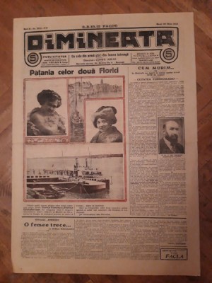 Ziarul Dimineata nr. 3.915 din 28 mai 1913 foto