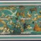 DB1 Niue Cometa Halley Astronomie Constelatiile Zodiac MS MNH
