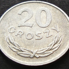 Moneda 20 GROSZY - POLONIA, anul 1978 *cod 3049 = A.UNC