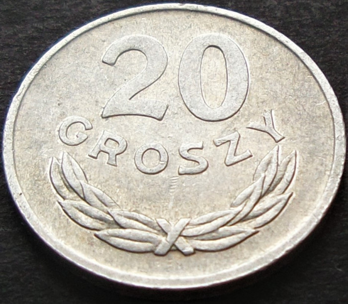 Moneda 20 GROSZY - POLONIA, anul 1978 *cod 3049 = A.UNC
