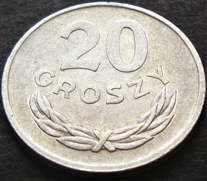 Moneda 20 GROSZY - POLONIA, anul 1978 *cod 3049 = A.UNC