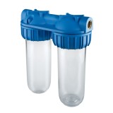 Filtru apa potabila, ATLAS Filtri Senior Duplex Plus 3P - AFO SX - AX, 3/4&quot;