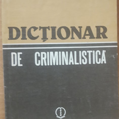 Nicolae Dan, Ion Anghelescu - Dicționar de criminalistica